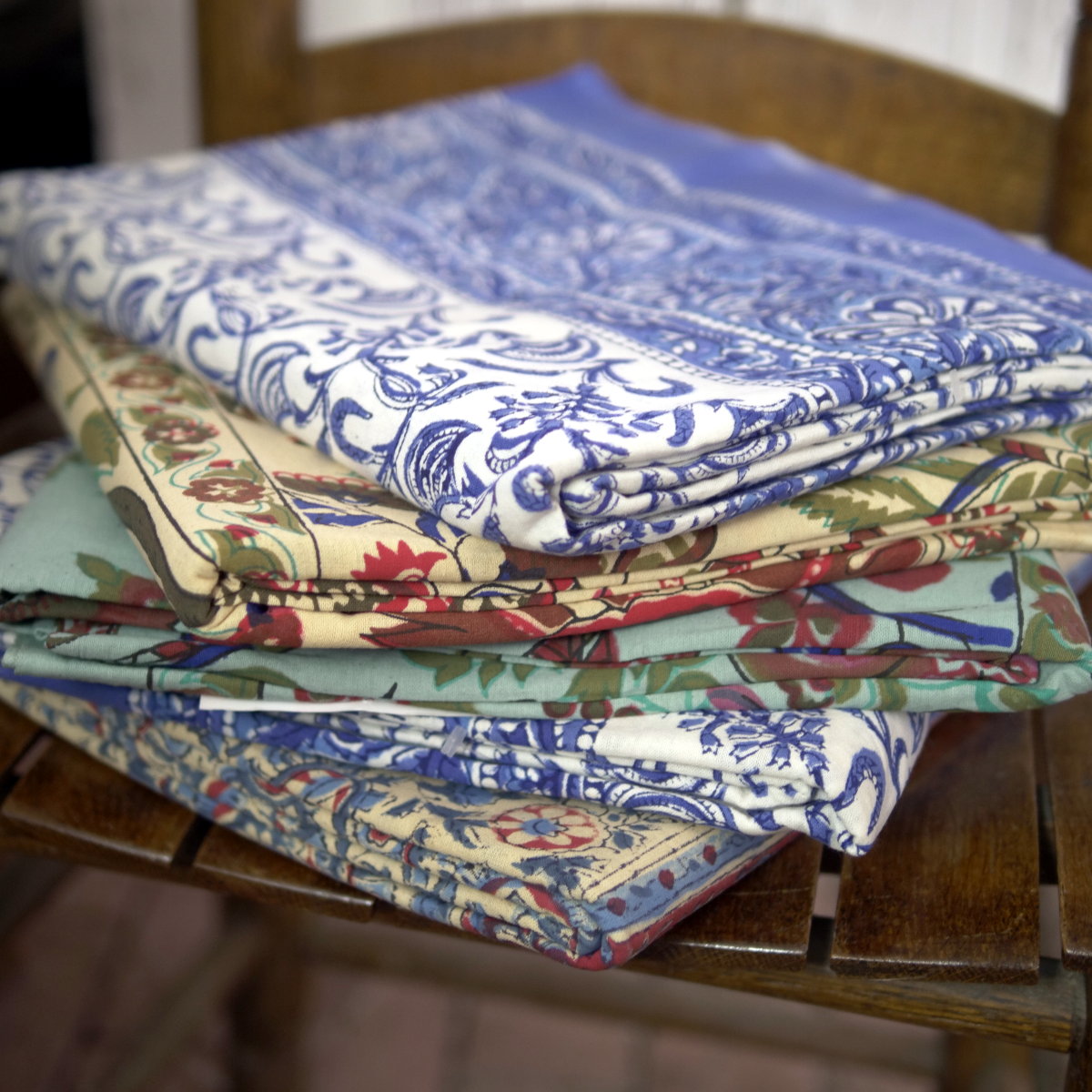 Printed Cotton Bed Cover - Twin Size