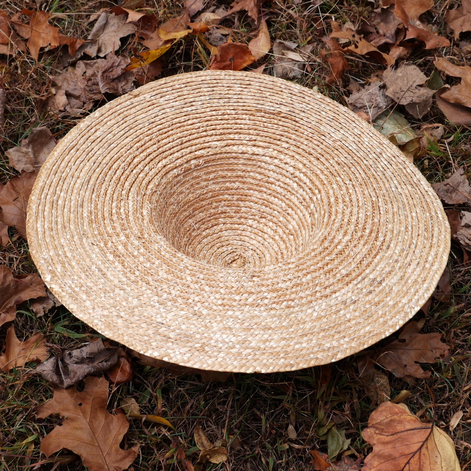 Rounded Straw Hat 18